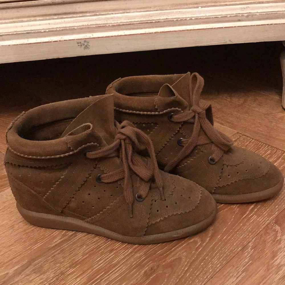 Isabel Marant Bobby Wedge Sneakers